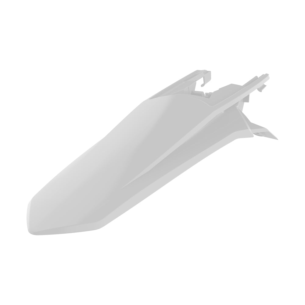 Polisport Plastic White Rear Fender For KTM SX 85 Without Side Panels 2018 Motocross Enduro