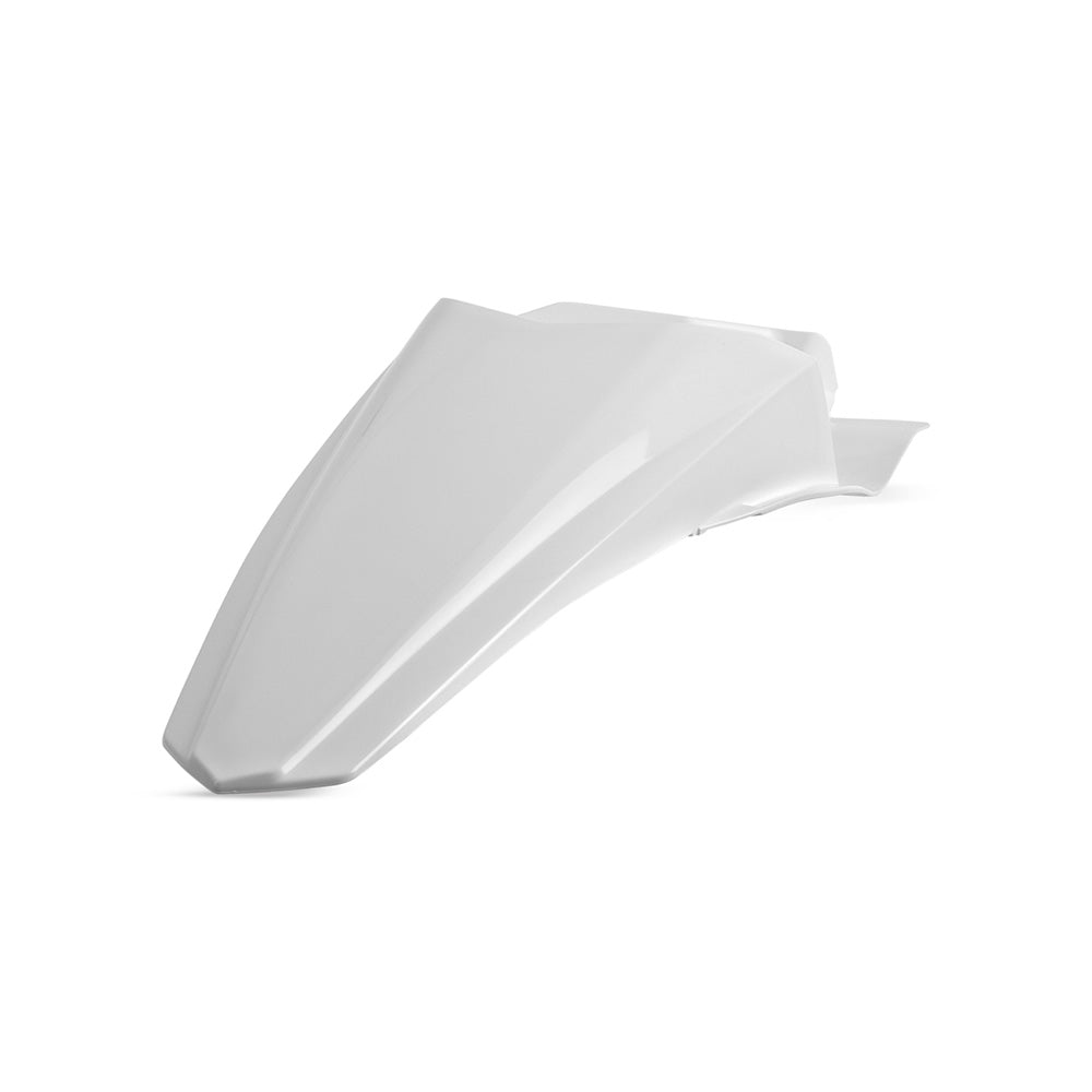 Polisport Plastic White OEM Colors Rear Fender For Kawasaki KX 100 2014-2018 Motocross Enduro