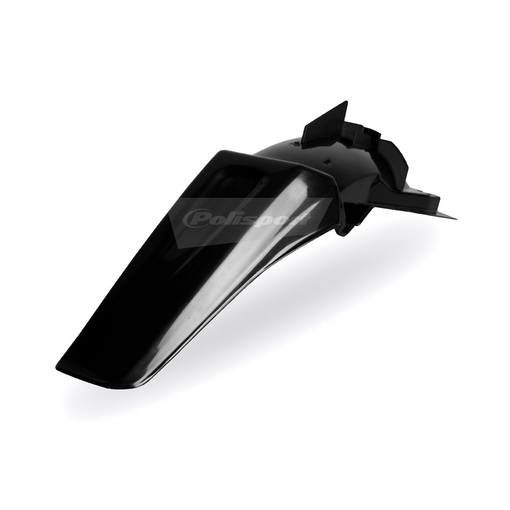 Polisport Plastic Black Rear Fender For Kawasaki KX 125 1999-2002 Motocross Enduro