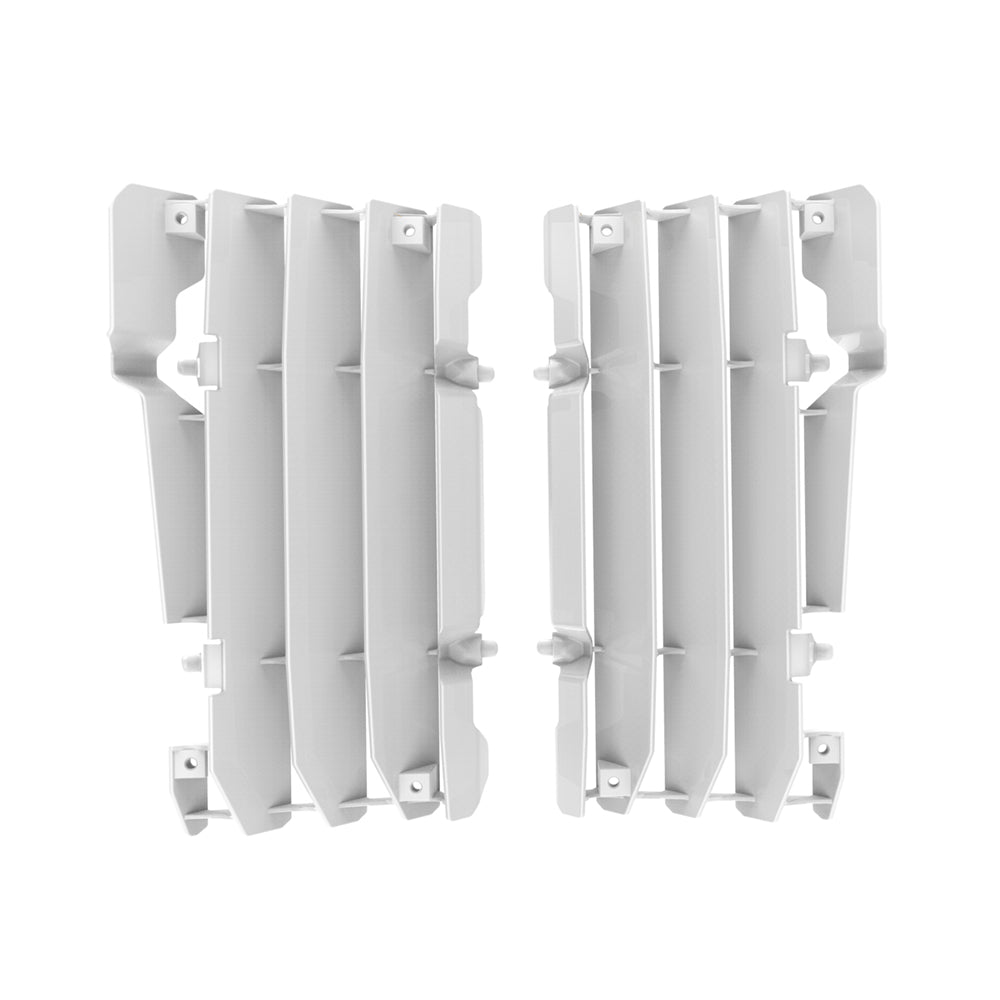 Polisport Radiator Louvres Grills White For Beta RR 4T 350 2013-2018 Motocross Enduro