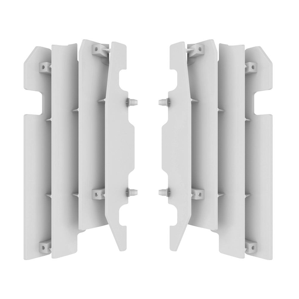 Polisport Radiator Louvres Grills White For Honda CR 250R 2000-2004 Motocross Enduro