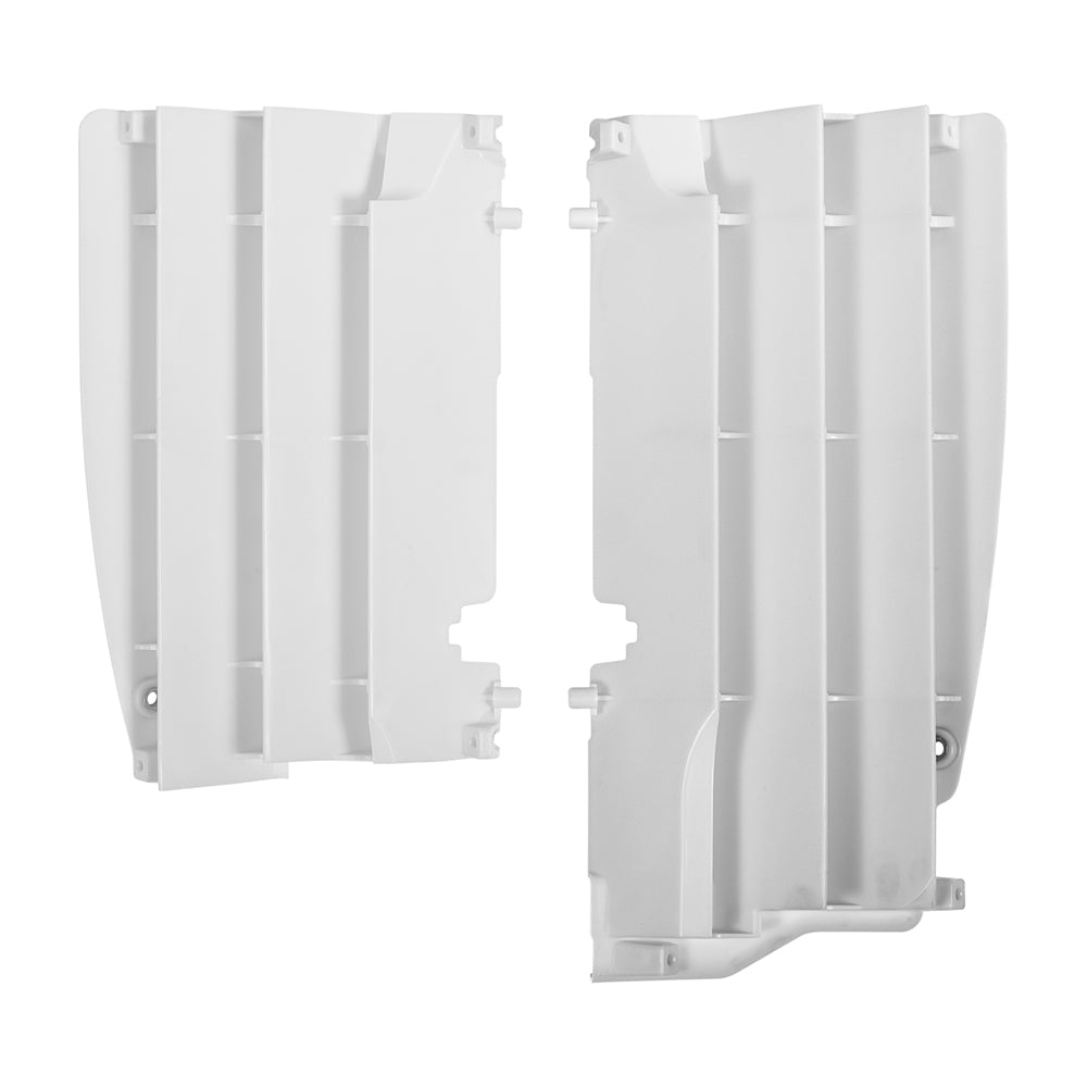 Polisport Radiator Louvres Grills White For Suzuki RMZ 450 2008-2017 Motocross Enduro