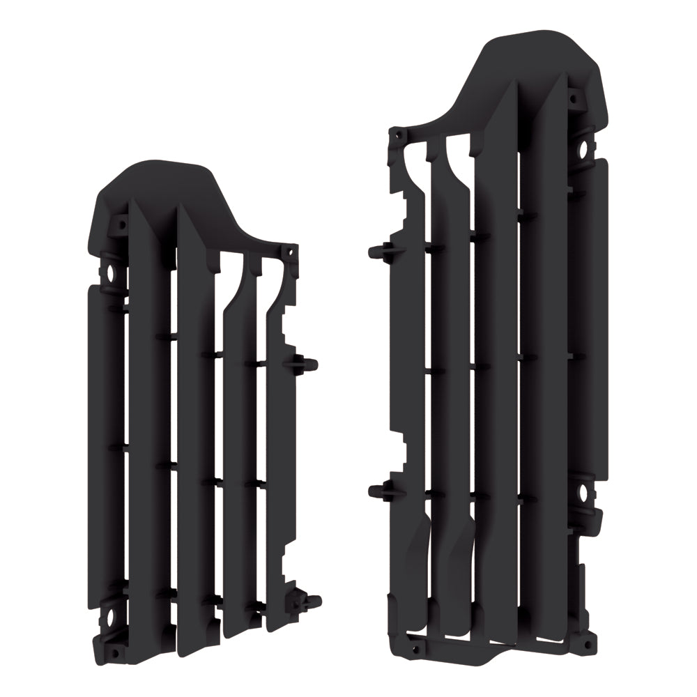 Polisport Radiator Louvres Grills Black For Suzuki RMZ 450 2018 Motocross Enduro
