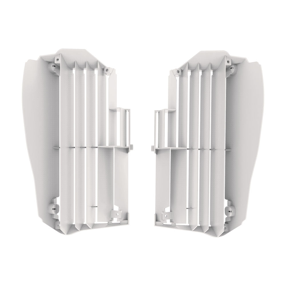 Polisport Radiator Louvres Grills White For Yamaha YZ 450F 2018 Motocross Enduro