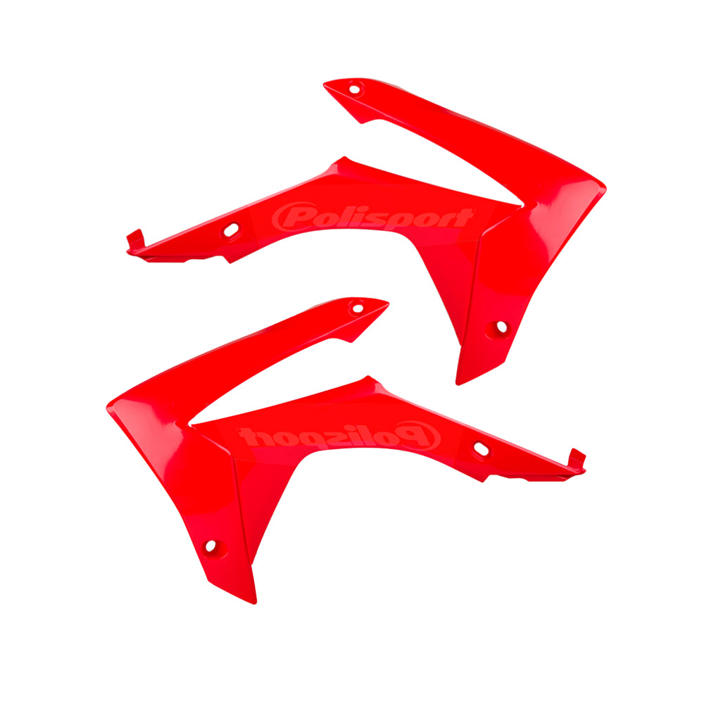 Polisport Rad Radiator Scoops Tank Panels For Honda CRF 250R Red CR 04 2014-2017