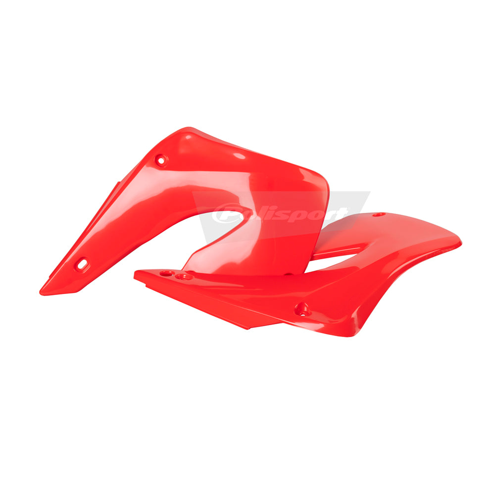 Polisport Rad Radiator Scoops Tank Panels For Honda CR 125R OEM Colors Red CR 00 2000-2001