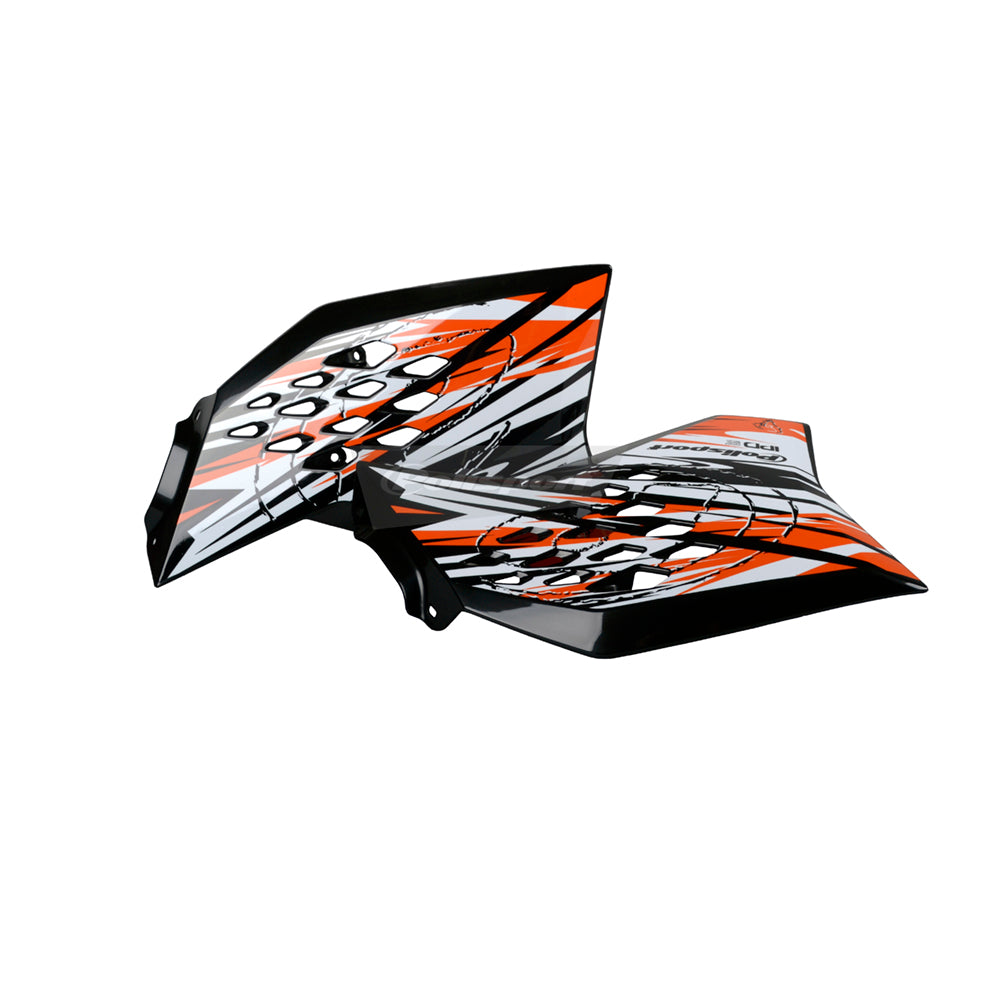 Polisport Rad Radiator Scoops Tank Panels For KTM SX 65 IPD Black 2009-2015