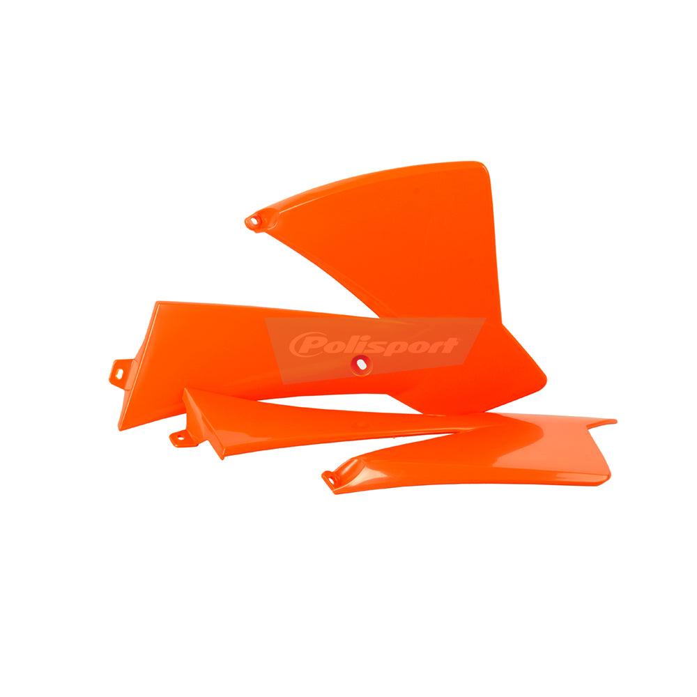 Polisport Rad Radiator Scoops Tank Panels For KTM SX 65 OEM Color Orange 2002-2008