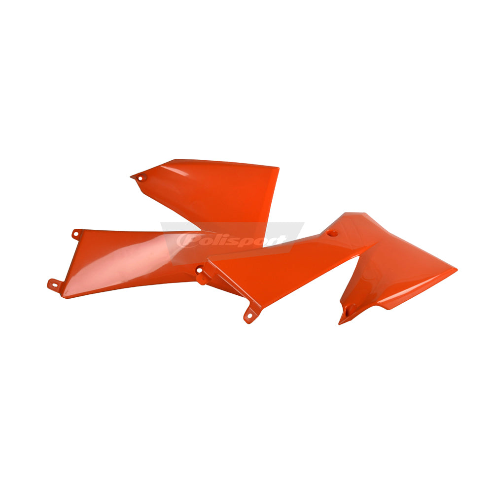 Polisport Rad Radiator Scoops Tank Panels For KTM SX 105 OEM Color Orange 2009-2011