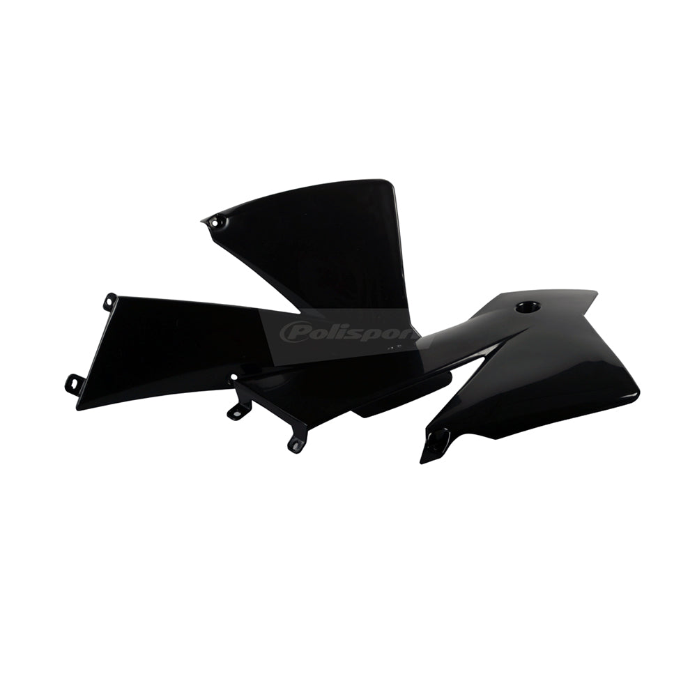Polisport Rad Radiator Scoops Tank Panels For KTM EXC 525 Black 2003-2004