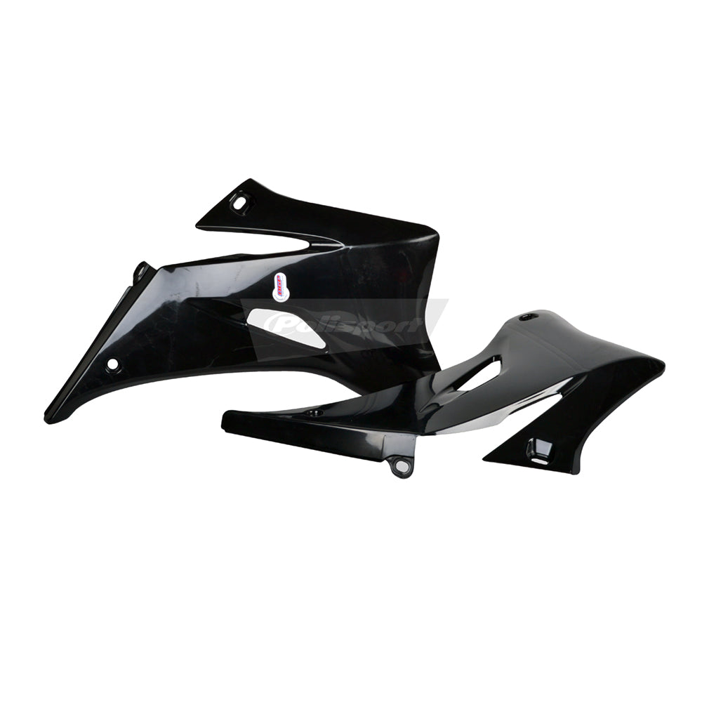 Polisport Rad Radiator Scoops Tank Panels For Yamaha YZ 250F Black 2006-2009