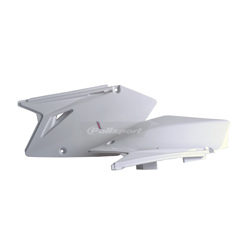 Polisport Side Panels White For Suzuki RMZ 450 OEM Color 2007