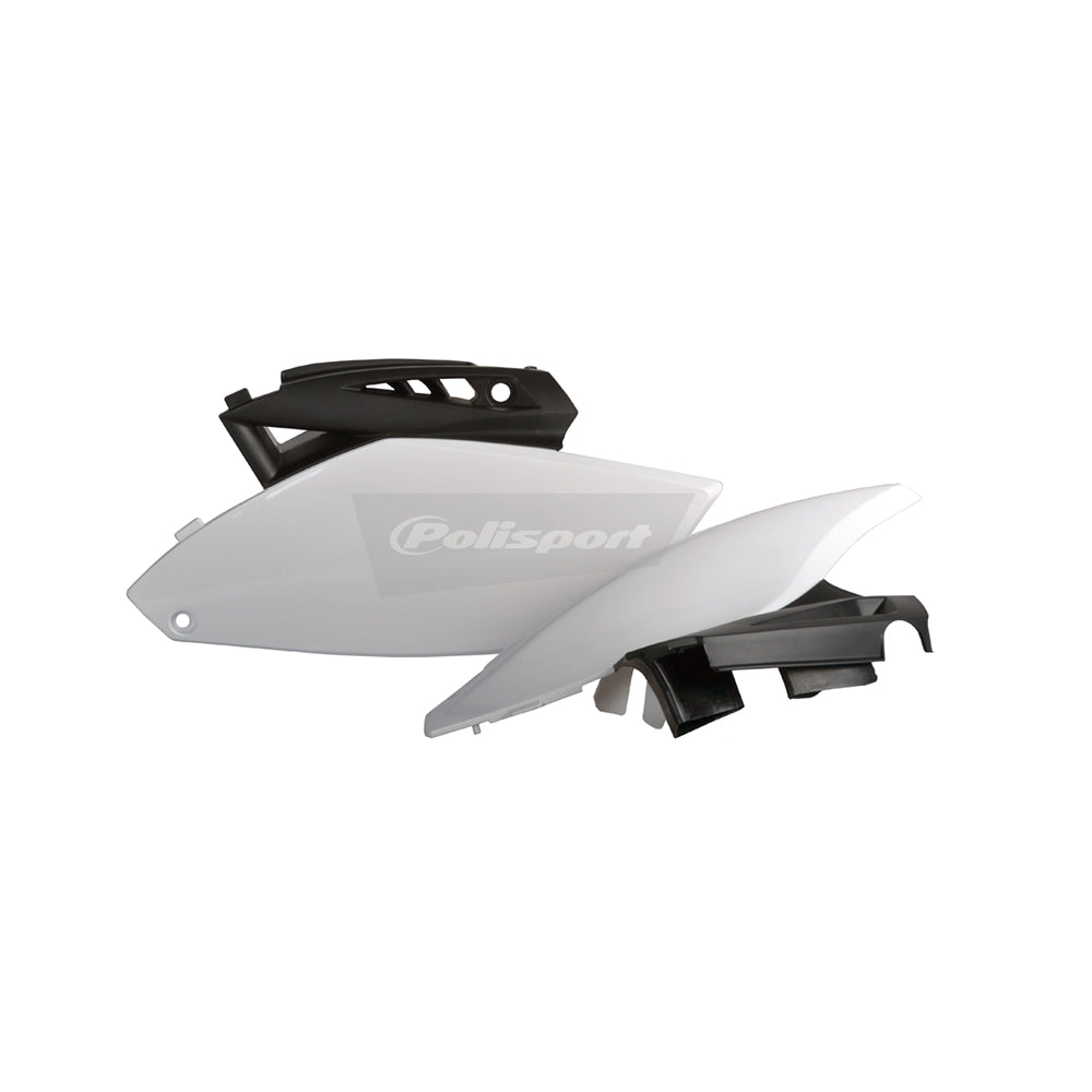 Polisport Side Panels Black-White For Yamaha YZ 250F OEM Color 2010-2013