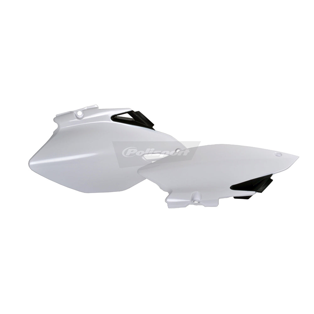 Polisport Side Panels Black-White For Yamaha YZ 450F OEM Color 2006-2009